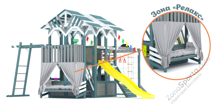Детский игровой комплекс Савушка PlayHouse-3 Детский игровой комплекс Савушка PlayHouse-3