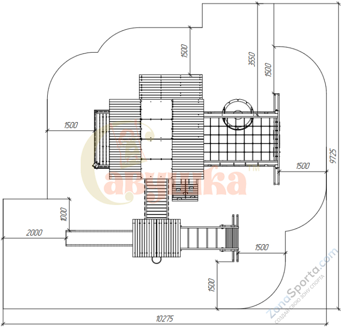 Детский игровой комплекс Савушка PlayHouse-5 Детский игровой комплекс Савушка PlayHouse-5