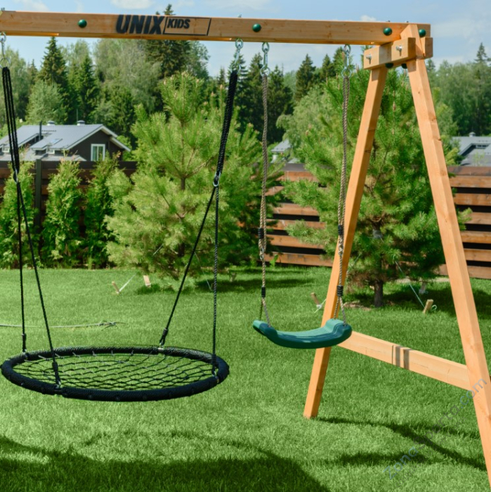 Детский игровой комплекс Unix Kids (6 in 1) Dark Green Детский игровой комплекс Unix Kids (6 in 1) Dark Green