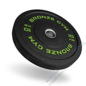 Диск бамперный Bronze Gym BG-BMP-10 10 кг