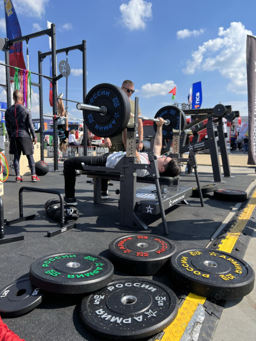 Диск бамперный Армия России AR-BMPPL-20 20 кг