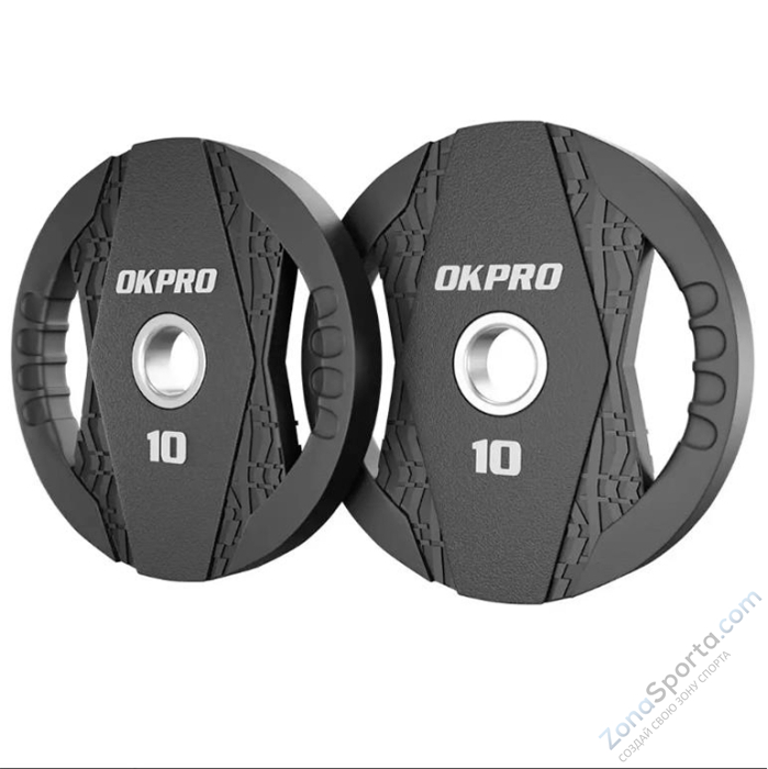 Диск олимпийский обрезиненный 1,25 кг OKPRO OK2005C-0125 Диск олимпийский обрезиненный 1,25 кг OKPRO OK2005C-0125