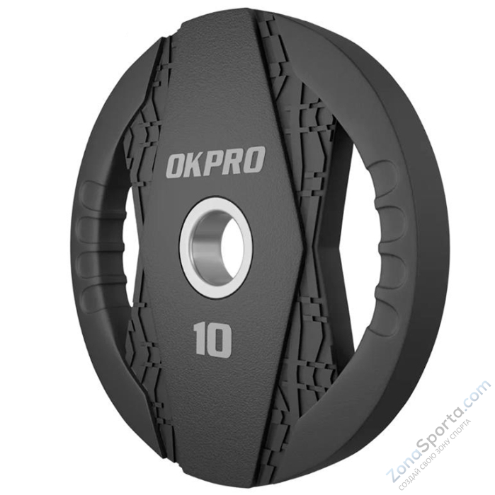 Диск олимпийский обрезиненный 1,25 кг OKPRO OK2005C-0125 Диск олимпийский обрезиненный 1,25 кг OKPRO OK2005C-0125