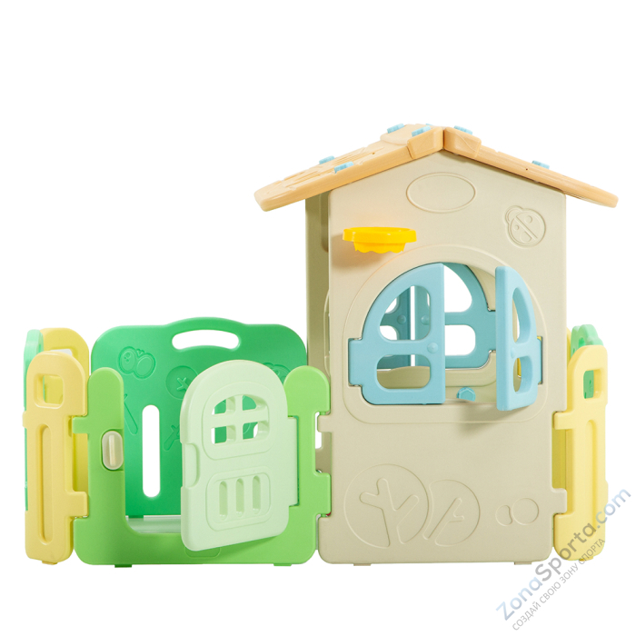 Домик-манеж Unix Kids Village, для дома и улицы 100 x 170 см