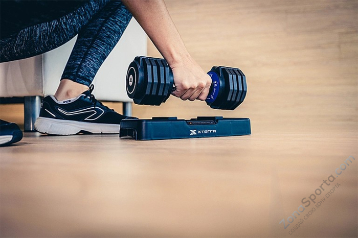 Гантель регулируемая XTERRA 2-10 кг Гантель регулируемая XTERRA 2-10 кг