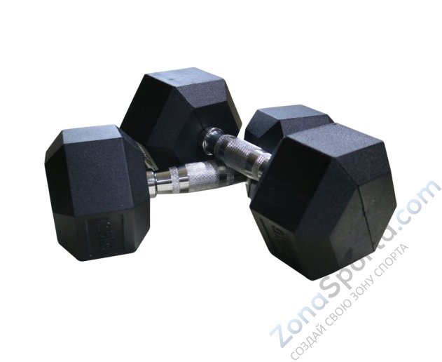 Гантели гексагональные 2 шт. по 12.5 кг DFC DB001-12.5