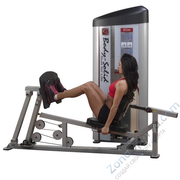 Горизонтальный жим ногами Body Solid S2LPC-2 с весовым стеком 95 кг Горизонтальный жим ногами Body Solid S2LPC-2 с весовым стеком 95 кг