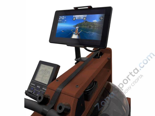 Гребной тренажер Unix Fit Wood Rower Dark Гребной тренажер Unix Fit Wood Rower Dark