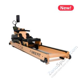 Гребной тренажер Unix Fit Wood Rower Light