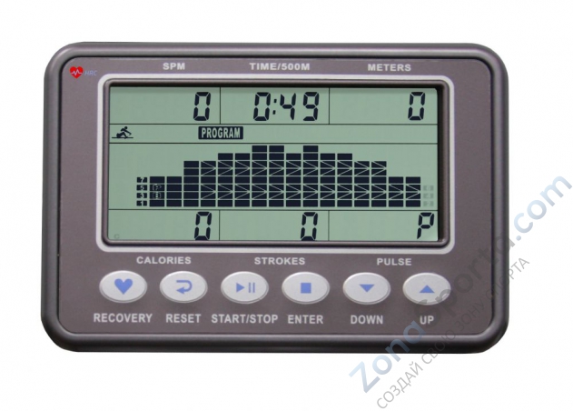 Гребной тренажер Oxygen Typhoon HRC Гребной тренажер Oxygen Typhoon HRC