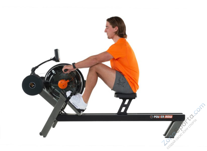 Гребной тренажер FluidPowerROW Grey Гребной тренажер FluidPowerROW Grey