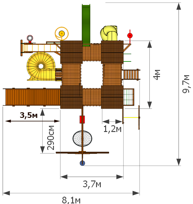 Игровой комплекс Camelot Total Игровой комплекс Camelot Total