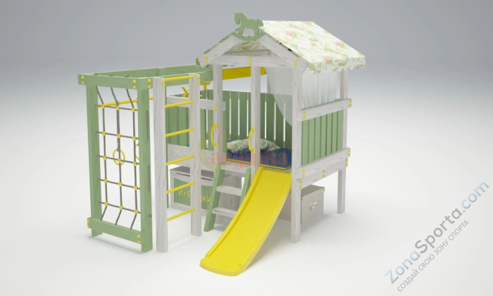 Игровой комплекс Савушка Baby 1 оливковый Игровой комплекс Савушка Baby 1 оливковый