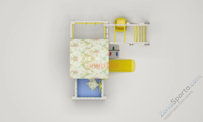 Игровой комплекс Савушка Baby 2 голубой Игровой комплекс Савушка Baby 2 голубой