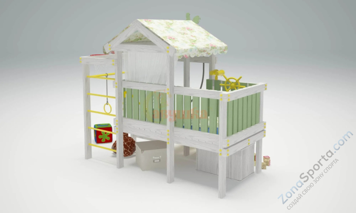 Игровой комплекс Савушка Baby 3 оливковый Игровой комплекс Савушка Baby 3 оливковый