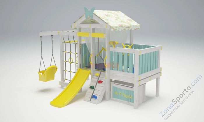 Игровой комплекс Савушка Baby 6 голубой Игровой комплекс Савушка Baby 6 голубой