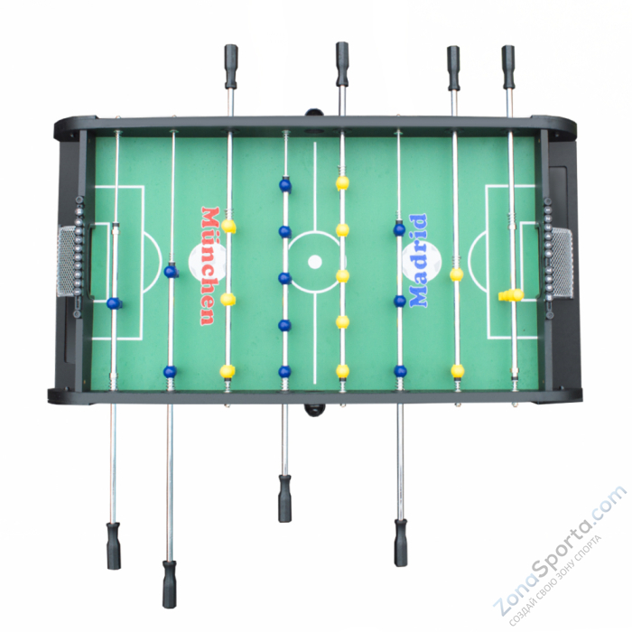 Игровой стол - футбол Rialto (светло-черный) Игровой стол - футбол Rialto (светло-черный)