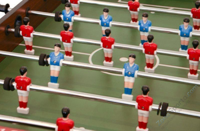 Игровой стол - футбол складной Maccabi Mini (махагон) Игровой стол - футбол складной Maccabi Mini (махагон)