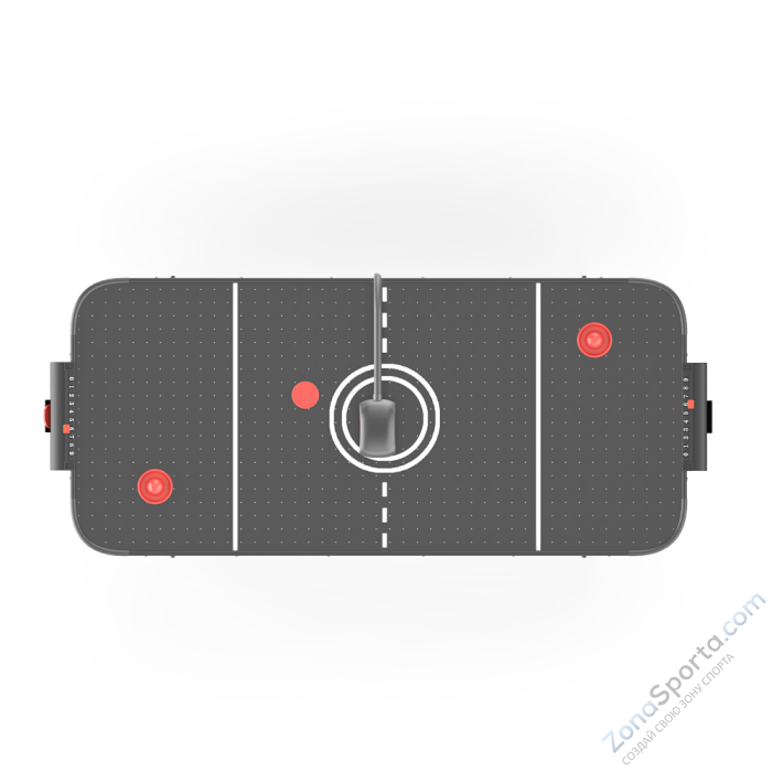 Игровой стол Unix Line Аэрохоккей (142х64 cм) Black Игровой стол Unix Line Аэрохоккей (142х64 cм) Black