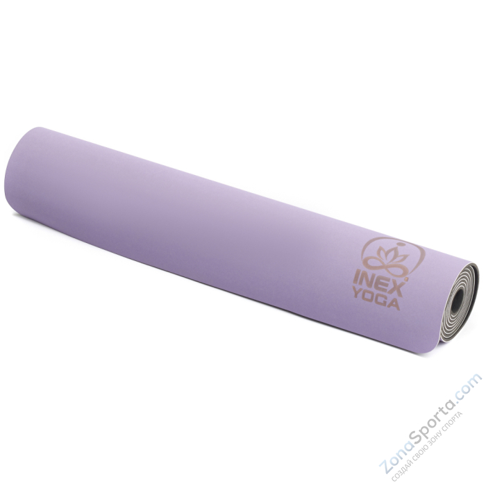 Коврик для йоги INEX Yoga PU Mat Matte матовый фиолетовый Коврик для йоги INEX Yoga PU Mat Matte матовый фиолетовый