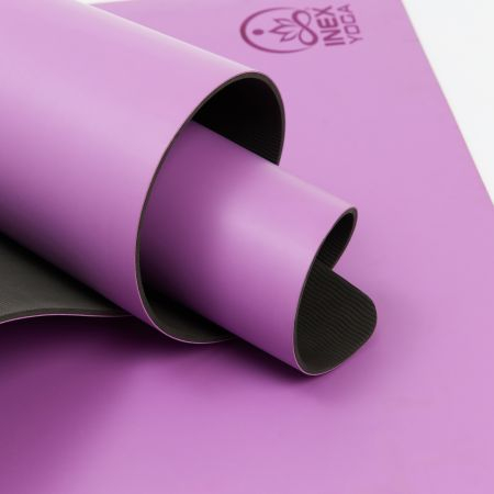 Коврик для йоги INEX Yoga PU Mat TPE полиуретан фиолетовый Коврик для йоги INEX Yoga PU Mat TPE полиуретан фиолетовый