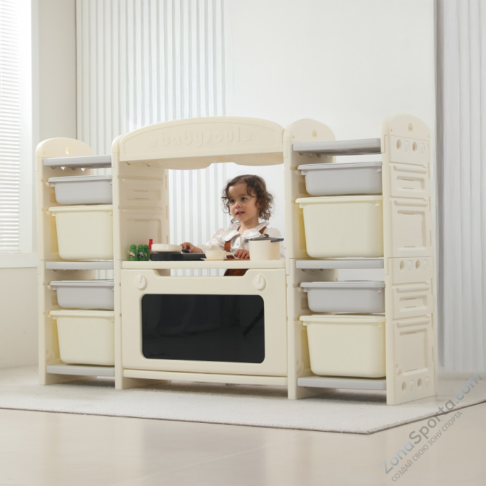 Кухня детская Unix Kids Cook Store 8 Grey Кухня детская Unix Kids Cook Store 8 Grey