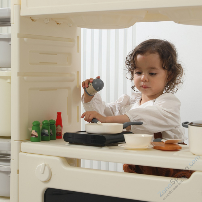 Кухня детская Unix Kids Cook Store 8 Grey Кухня детская Unix Kids Cook Store 8 Grey