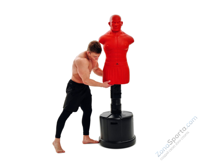 Манекен DFC Boxing Punching Man-Heavy c регулировкой высоты TLS-AR (красный) Манекен DFC Boxing Punching Man-Heavy c регулировкой высоты TLS-AR (красный)