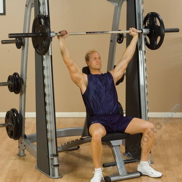 Машина Смита Body Solid Pro Club Line SCB1000 с балансированным противовесом Машина Смита Body Solid Pro Club Line SCB1000 с балансированным противовесом