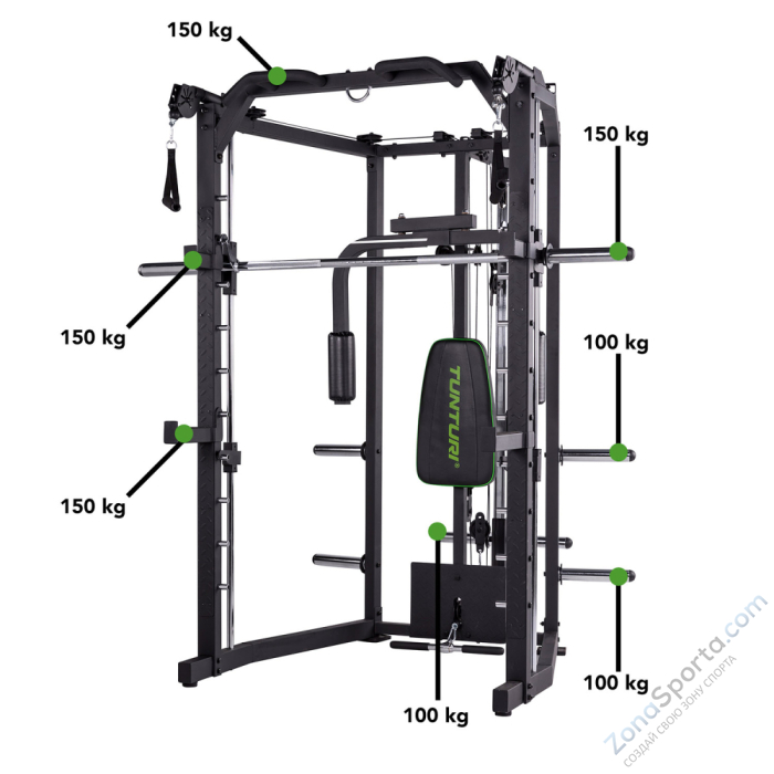 Машина Смита Tunturi SM80 Машина Смита Tunturi SM80
