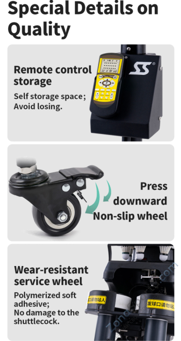 Машина для подачи воланов для бадминтона Siboasi B2202A Машина для подачи воланов для бадминтона Siboasi B2202A