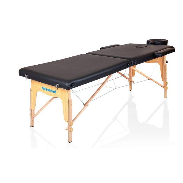 Массажный складной стол Mizomed Standart 2 черный Массажный складной стол Mizomed Standart 2 черный