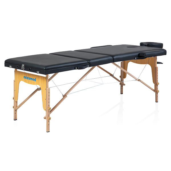 Массажный складной стол Mizomed Standart 3 черный Массажный складной стол Mizomed Standart 3 черный