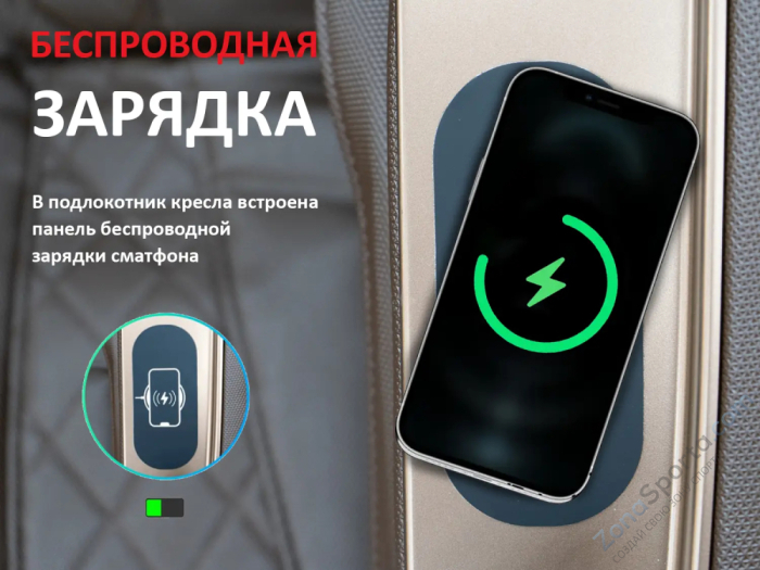 Массажное кресло Fujimo Kenko F623 Business Edition Графит Массажное кресло Fujimo Kenko F623 Business Edition Графит