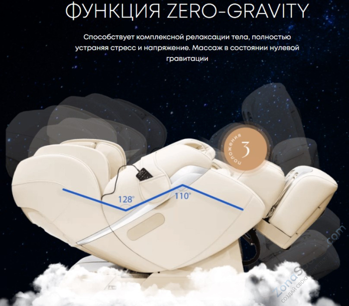 Массажное кресло iMassage Inspiration Beige Массажное кресло iMassage Inspiration Beige