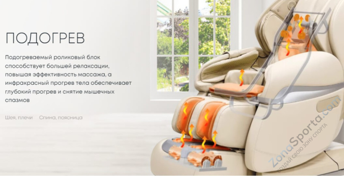 Массажное кресло iMassage Inspiration Beige Массажное кресло iMassage Inspiration Beige