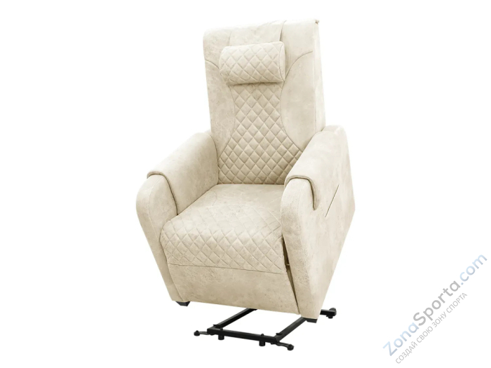 Массажное кресло-реклайнер с подъемом Fujimo Lounge Up F7003 ULFL Айвори (Orlando 1) Массажное кресло-реклайнер с подъемом Fujimo Lounge Up F7003 ULFL Айвори (Orlando 1)