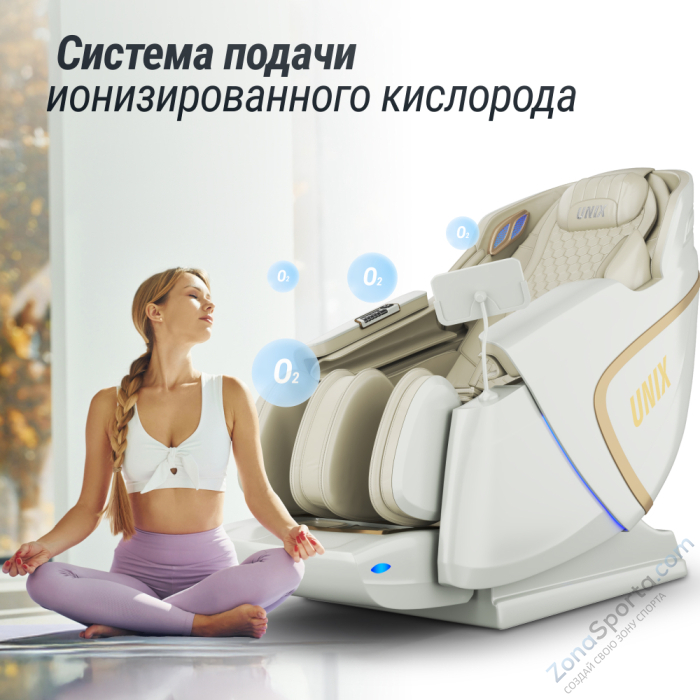 Массажное кресло Unix Med Aura White Массажное кресло Unix Med Aura White