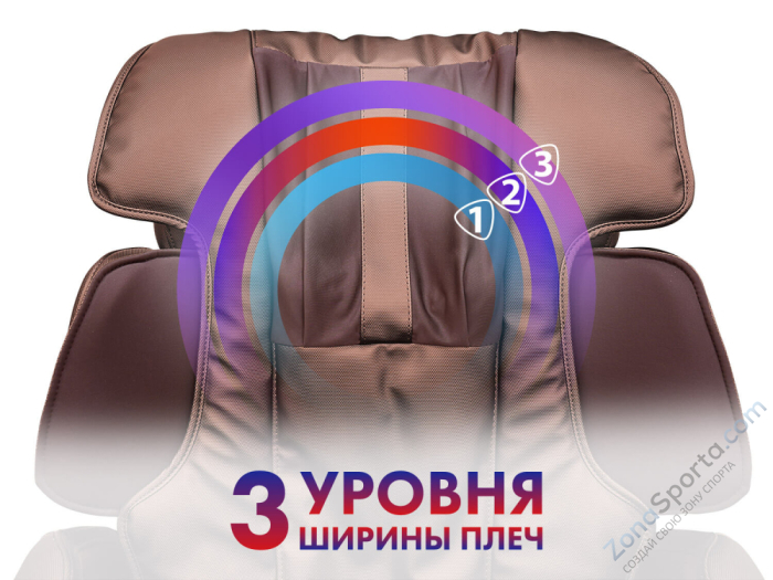 Массажное кресло Uno One Light UN361 Brown Массажное кресло Uno One Light UN361 Brown