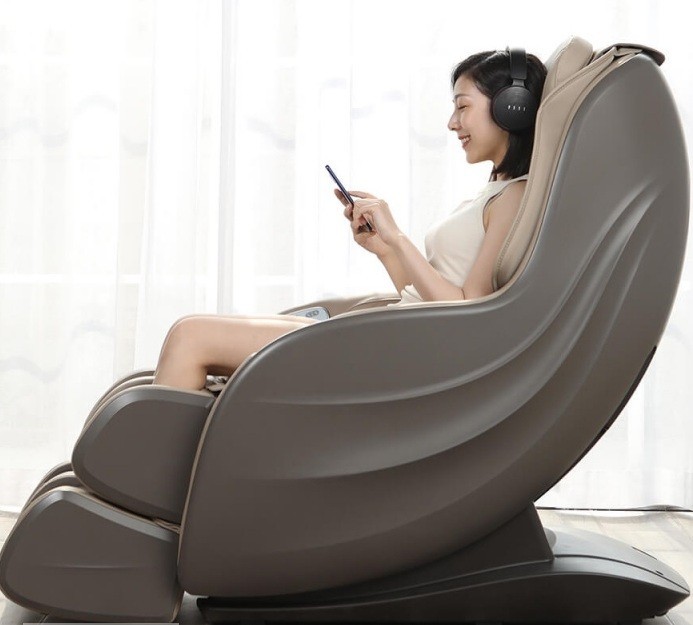 Массажное кресло Xiaomi 3D White Khaki Массажное кресло Xiaomi 3D White Khaki