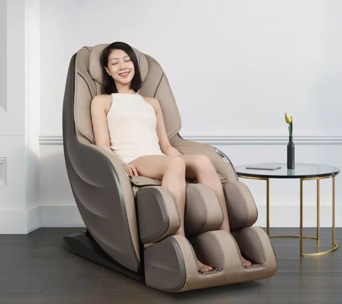 Массажное кресло Xiaomi 3D White Khaki Массажное кресло Xiaomi 3D White Khaki