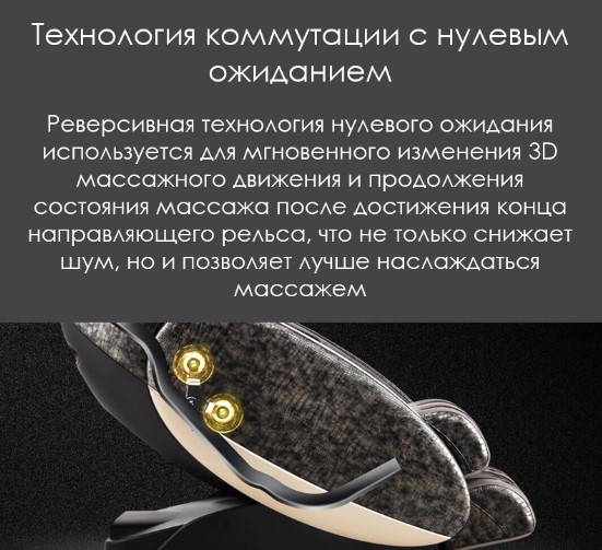 Массажное кресло Xiaomi (RT7708) Crocodile Black Массажное кресло Xiaomi (RT7708) Crocodile Black