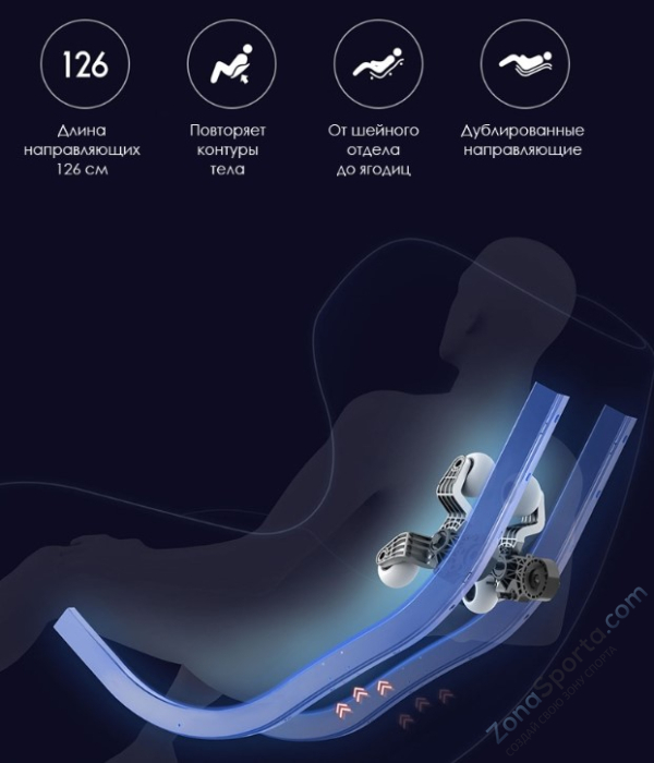 Массажное кресло Xiaomi Uno Blue Массажное кресло Xiaomi Uno Blue