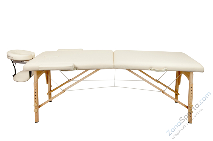 Массажный стол Atlas Sport складной 2-с деревянный 70 см (бежевый) Массажный стол Atlas Sport складной 2-с деревянный 70 см (бежевый)