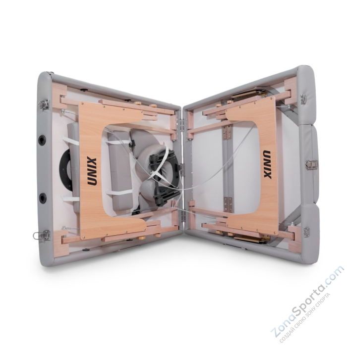 Массажный стол Unix Serenity 3 Section Grey Массажный стол Unix Serenity 3 Section Grey