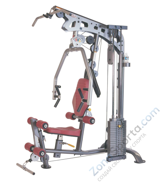 Многофункциональный силовой центр Tuff Stuff AXT-2TF-140 с весовым стеком 134 кг