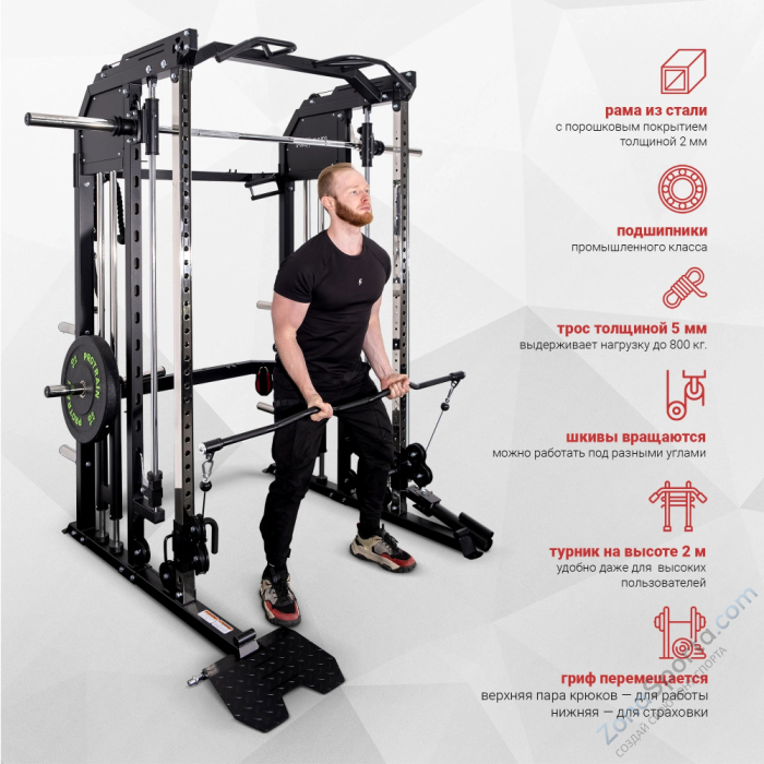 Многофункциональный силовой комплекс Protrain GT1 Многофункциональный силовой комплекс Protrain GT1