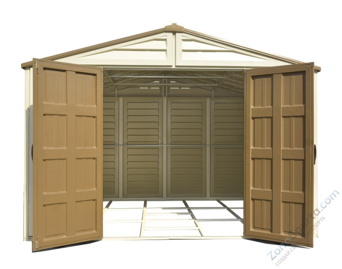 Пластиковый сарай WoodBridgePlus Пластиковый сарай WoodBridgePlus