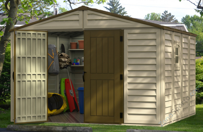 Пластиковый сарай WoodBridgePlus Пластиковый сарай WoodBridgePlus