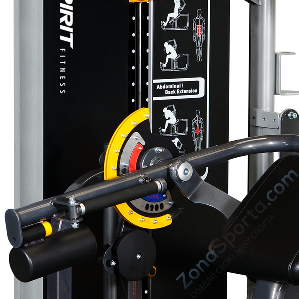 Пресс - машина/разгибание спины Spirit Fitness DWS172-U2 Пресс - машина/разгибание спины Spirit Fitness DWS172-U2